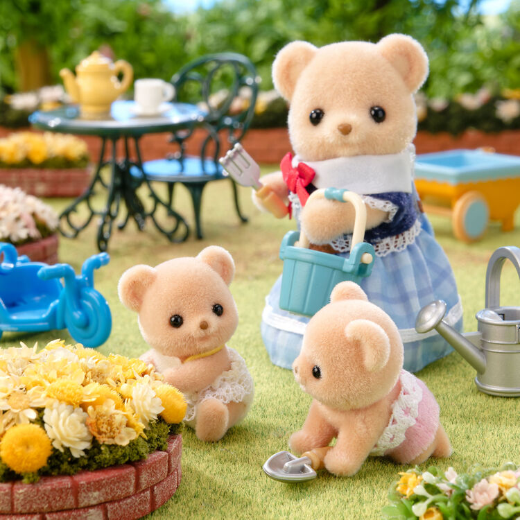 Sylvanian Families | Twins Baby Doll Figure - Biscuit Bear