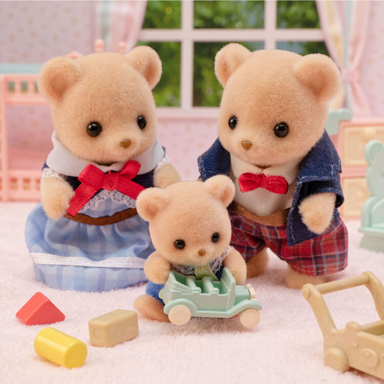 Sylvanian Families | Baby Set - Biscuit Bear Family Baby Doll Figure