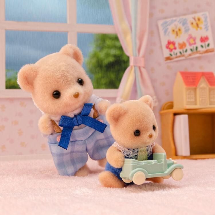 Sylvanian Families | Baby Set - Biscuit Bear Family Baby Doll Figure