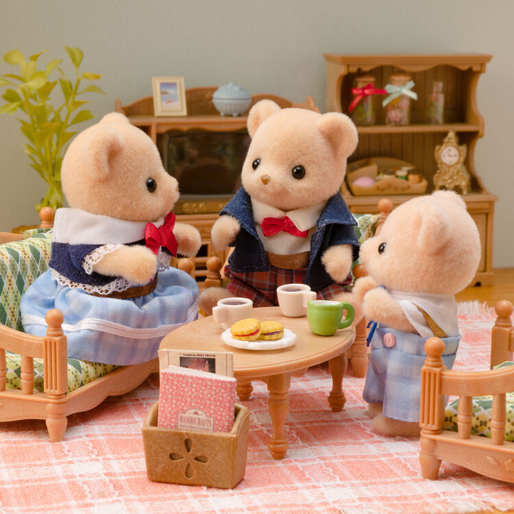 Sylvanian Families | Baby Set - Biscuit Bear Family Baby Doll Figure
