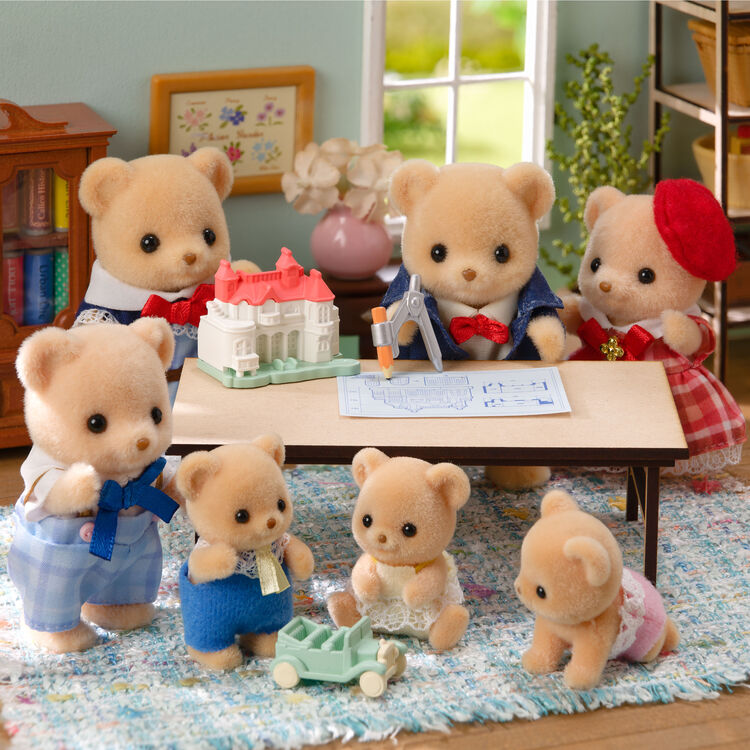Sylvanian Families | Baby Set - Biscuit Bear Family Baby Doll Figure
