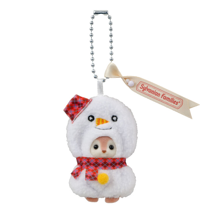 Sylvanian Families | Keychain Baby Sika - Snowman
