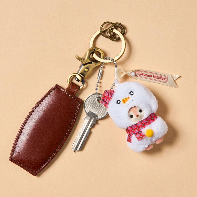 Sylvanian Families | Keychain Baby Sika - Snowman
