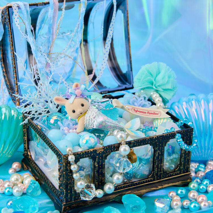 Sylvanian Families | Milk Rabbit Baby (Yes Yes) - Mermaid
