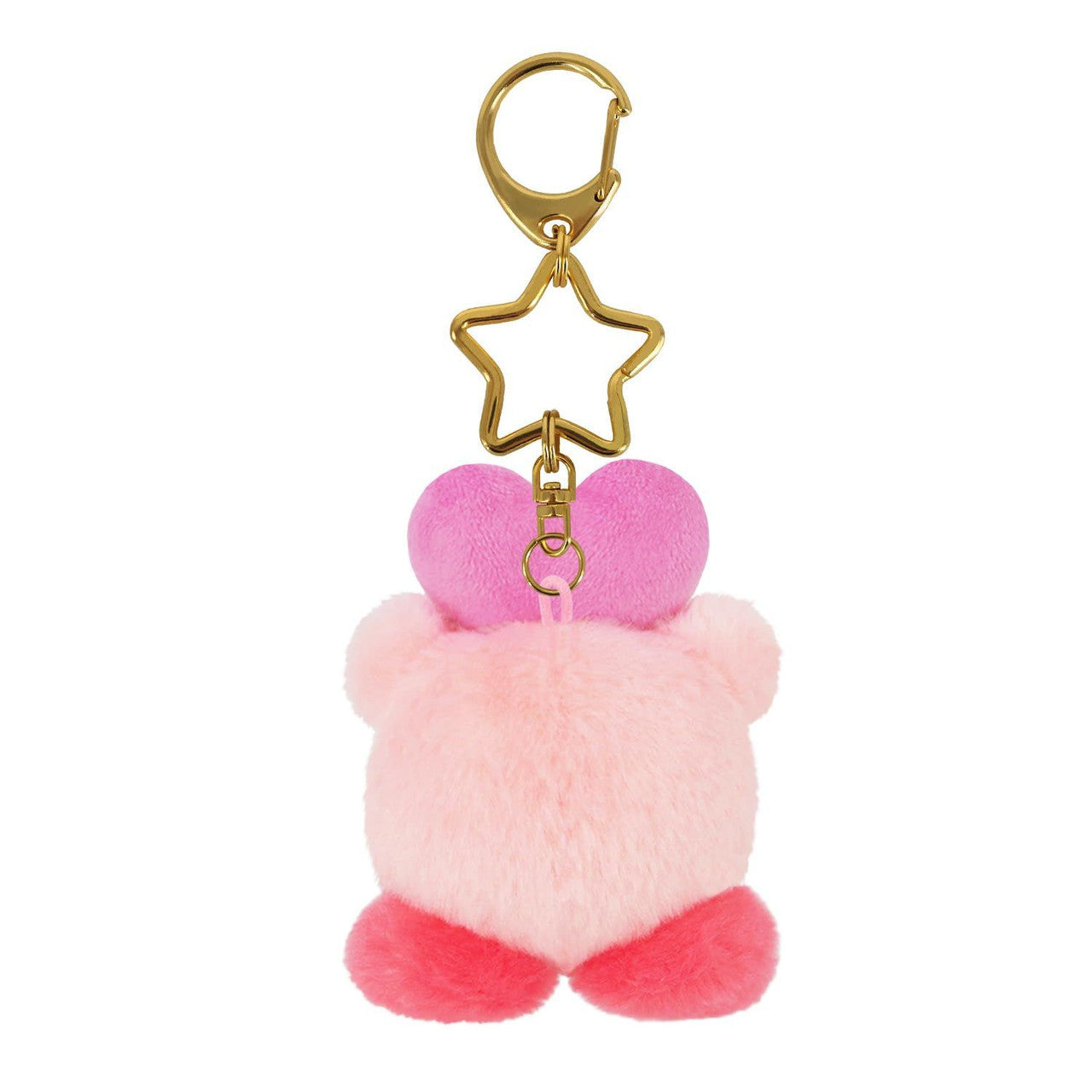 Kirby of the Stars Japan | Kirby Mini Mofu Mascot Keychain - Kirby Friends Heart Throwing