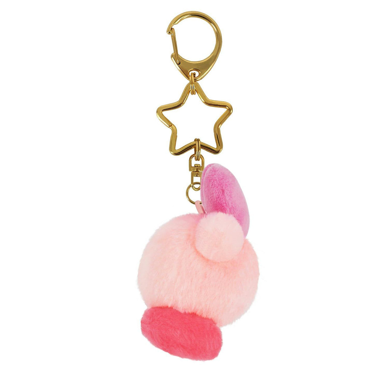 Kirby of the Stars Japan | Kirby Mini Mofu Mascot Keychain - Kirby Friends Heart Throwing