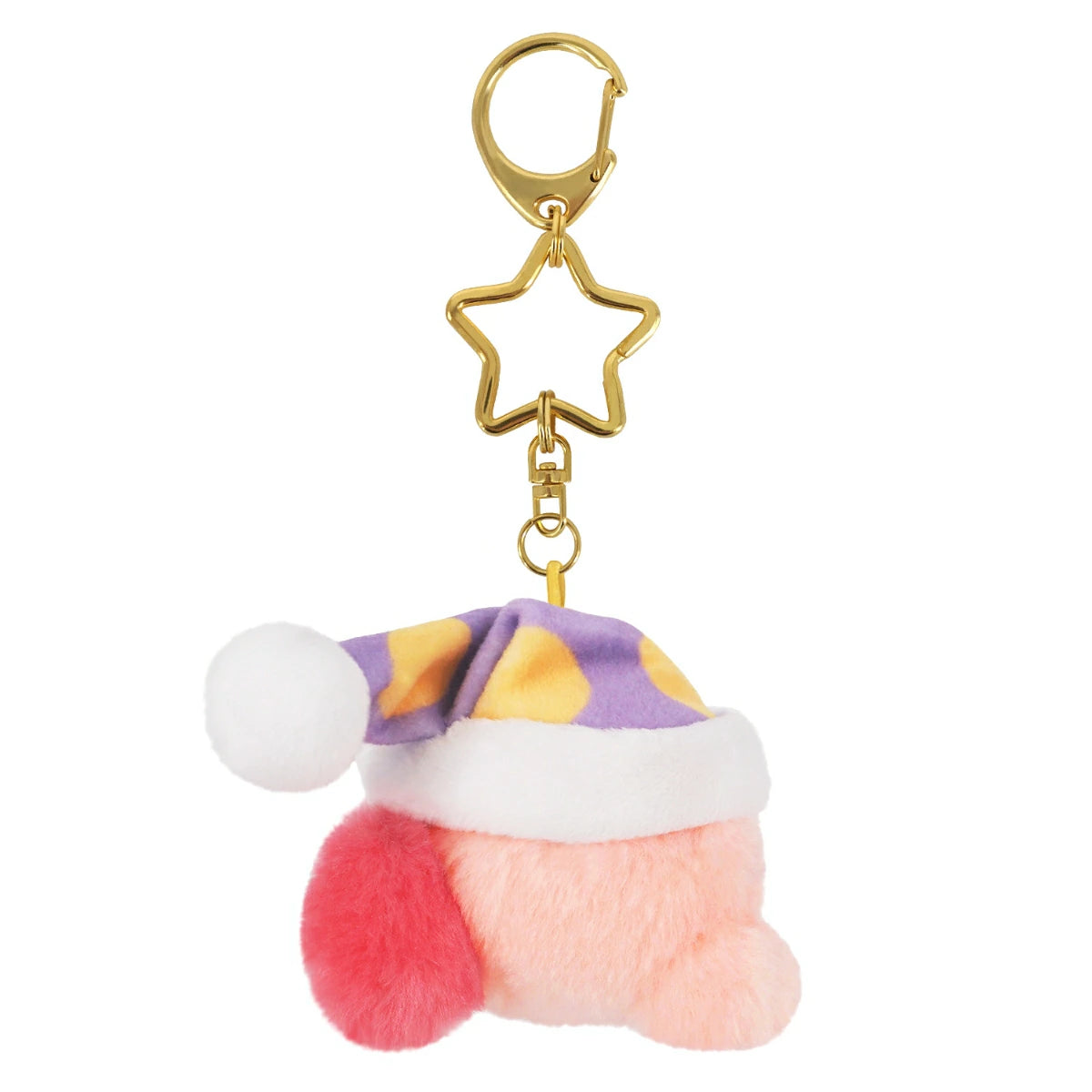 Kirby of the Stars Japan | Kirby Mini Mofu Mascot Keychain - Kirby Sleep