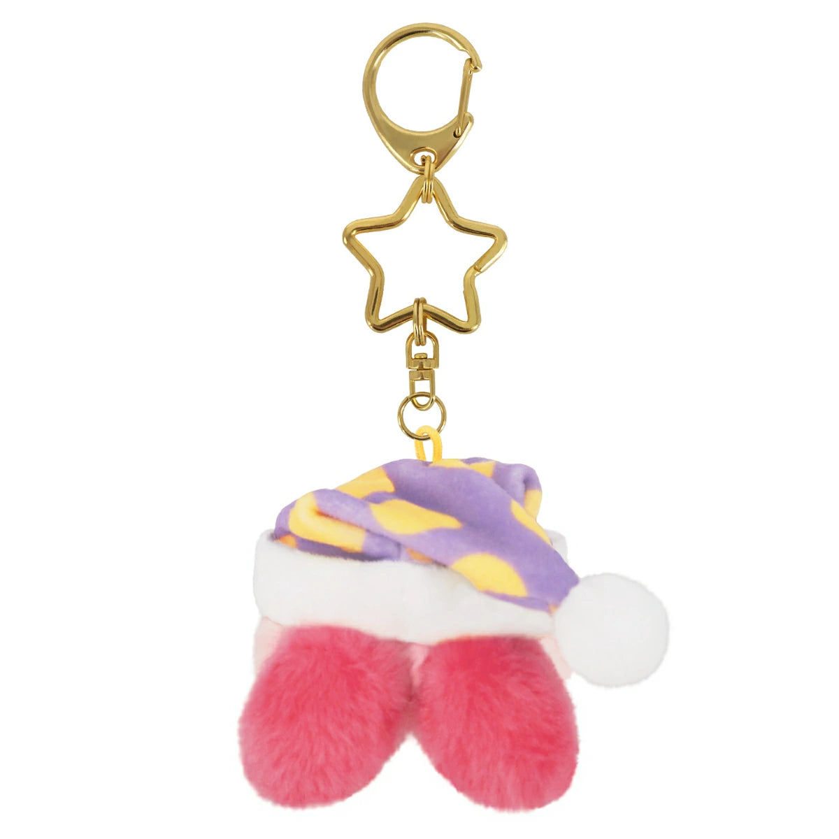 Kirby of the Stars Japan | Kirby Mini Mofu Mascot Keychain - Kirby Sleep