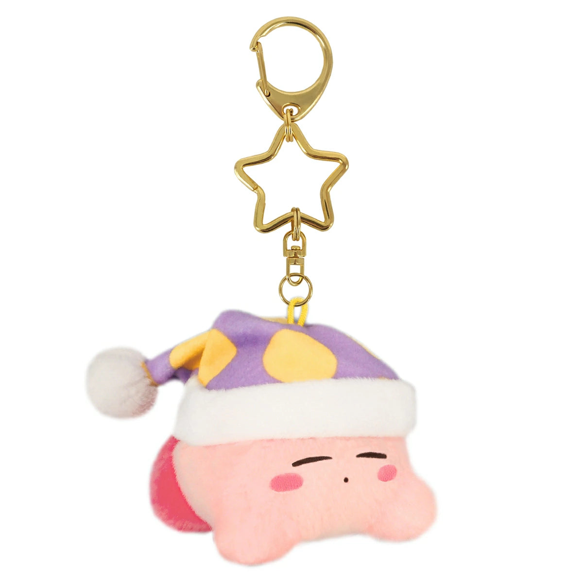 Kirby of the Stars Japan | Kirby Mini Mofu Mascot Keychain - Kirby Sleep