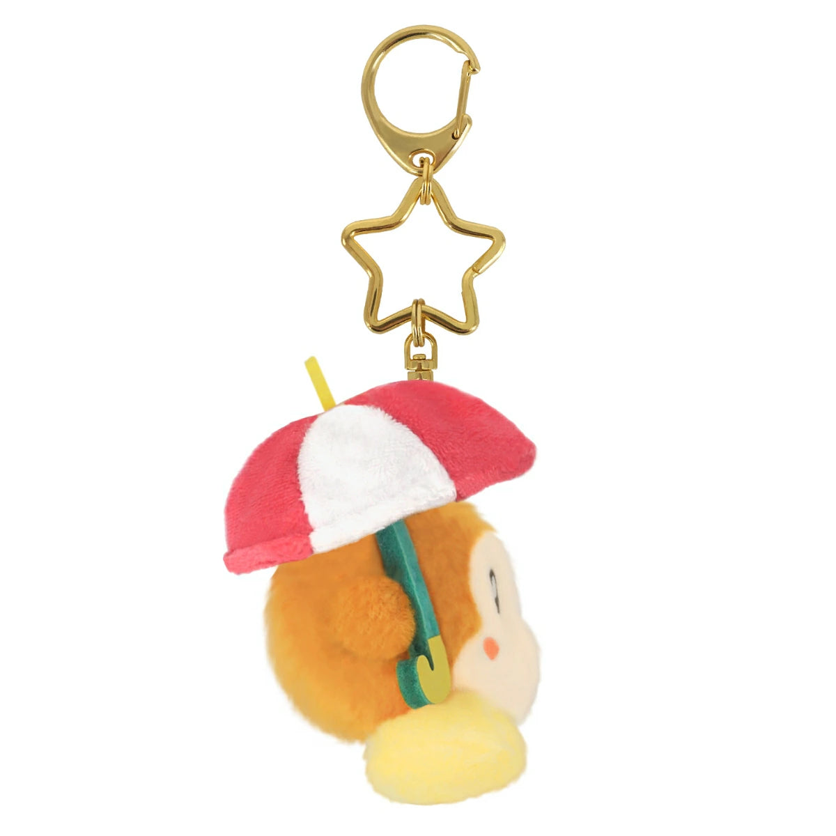 Kirby of the Stars Japan | Kirby Mini Mofu Mascot Keychain - Parasol Waddle Dee