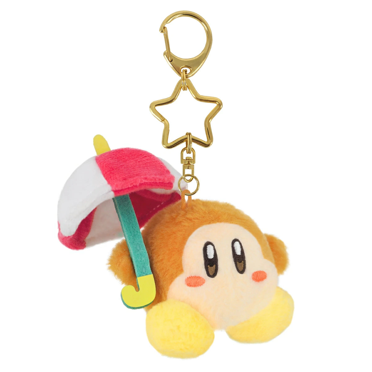 Kirby of the Stars Japan | Kirby Mini Mofu Mascot Keychain - Parasol Waddle Dee