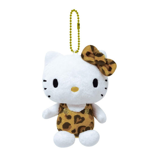 Sanrio K Company |  Hello Kitty Leopard Print Series Mascot Holder (Brown)