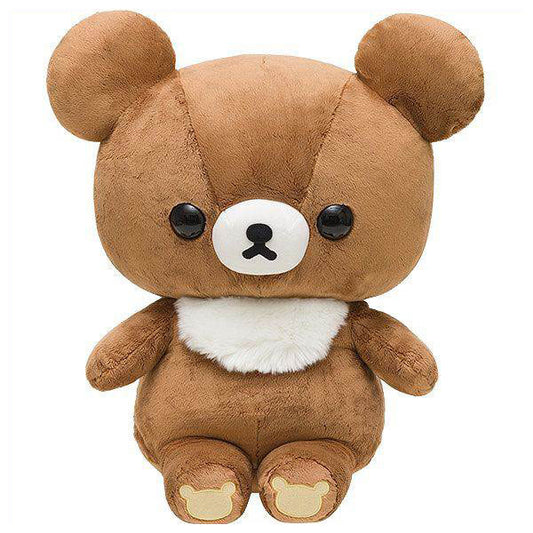 San-X | Rilakkuma Classic Stuffed Plush Toy L - Chairoikoguma MR94401