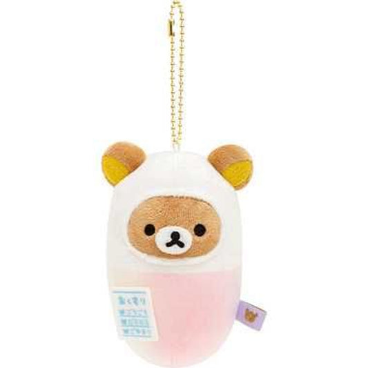San-X | Rilakkuma Hospital Colorful Doctor Plush Keychain - Rilakkuma Capsule MO42401