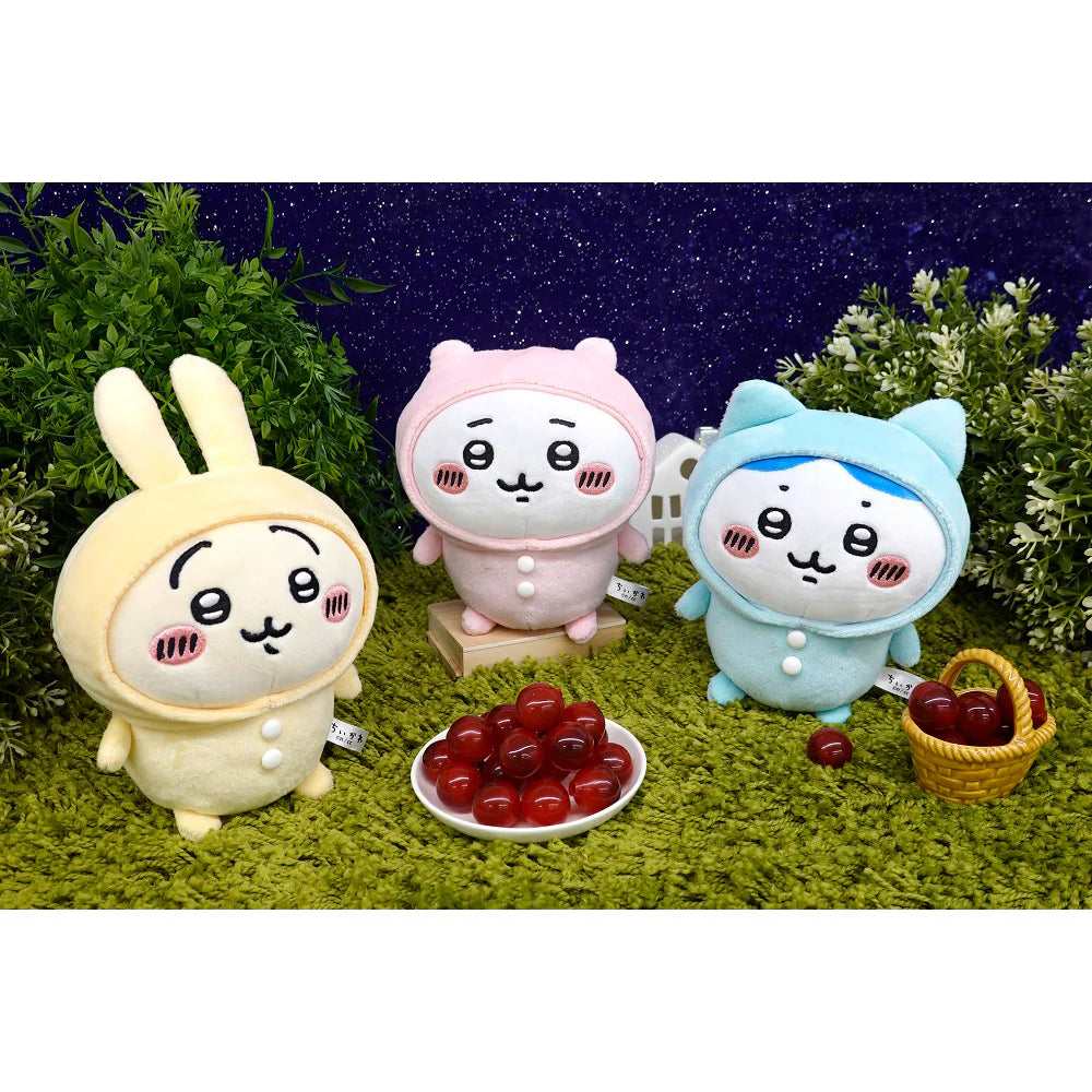 Nagano x Chiikawa | Chiikawa 'Potetama Series' Stuffed Toy - PAJAMA PARTY Usagi