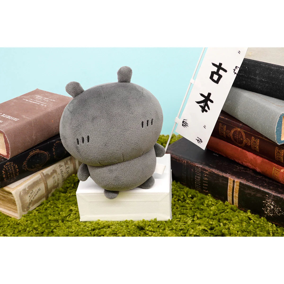 Nagano x Chiikawa | Chiikawa 'Potetama Series' Stuffed Toy - Nagano Characters Potetama Plush Toy - Grey Child Kani-Chan