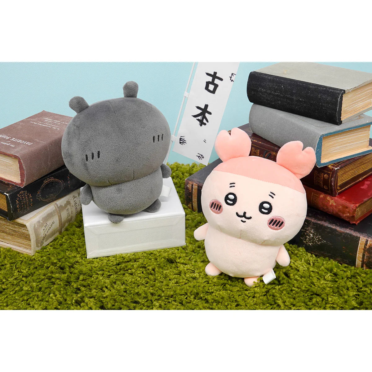 Nagano x Chiikawa | Chiikawa 'Potetama Series' Stuffed Toy - Nagano Characters Potetama Plush Toy - Grey Child Kani-Chan