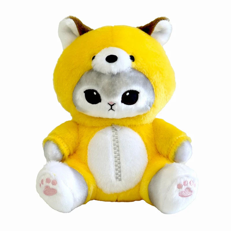 Mofusand | Mofusand Peta Muni Muni Nyan Plush Toy - Grey