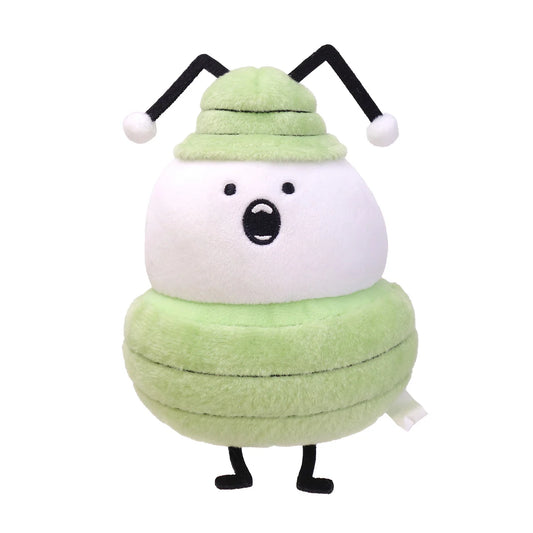 Nagano | Nagano Characters Potetama Plush Toy - Insect, Yellow-Green