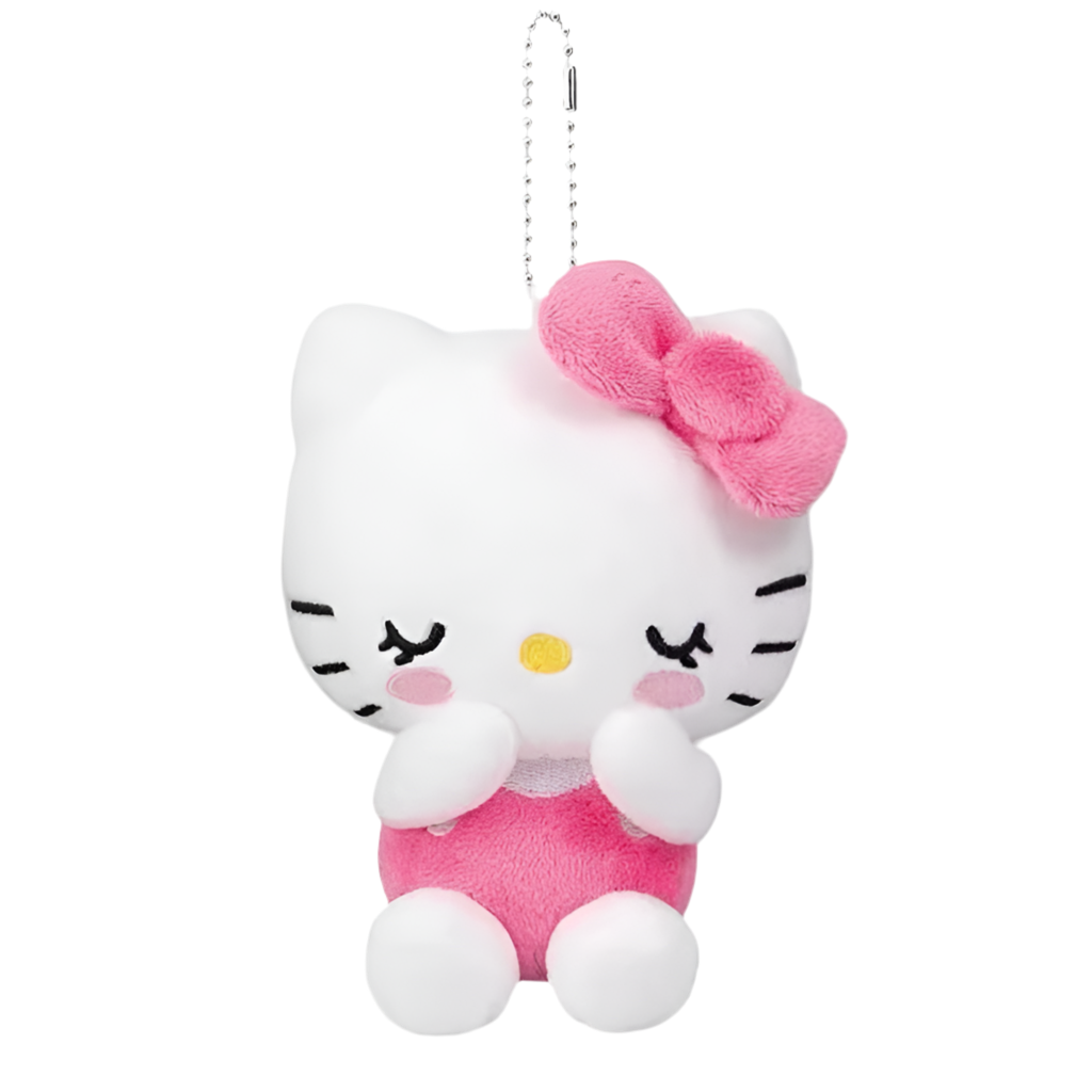 Sanrio Avail | Hello Kitty 50th Anniversary | Hello Kitty Mascot Charm - Shy Emoji