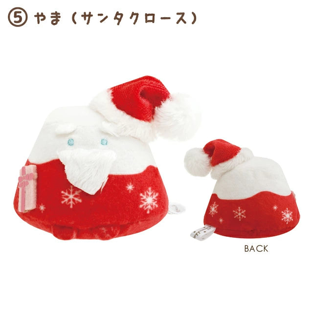 San-X | Sumikko Gurashi Christmas Assorted Hand-held Tenori Plush Toy MO76201