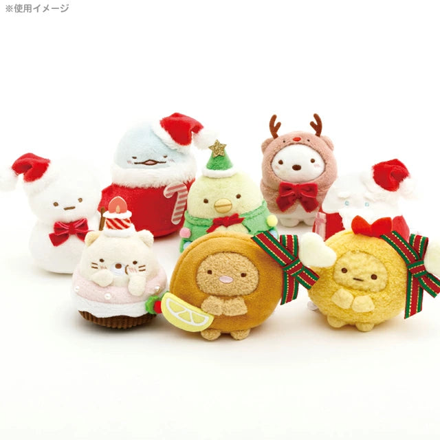 San-X | Sumikko Gurashi Christmas Assorted Hand-held Tenori Plush Toy MO76201