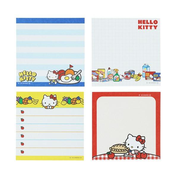 Sanrio | Sanrio Characters Square Memo - Hello Kitty (Red)