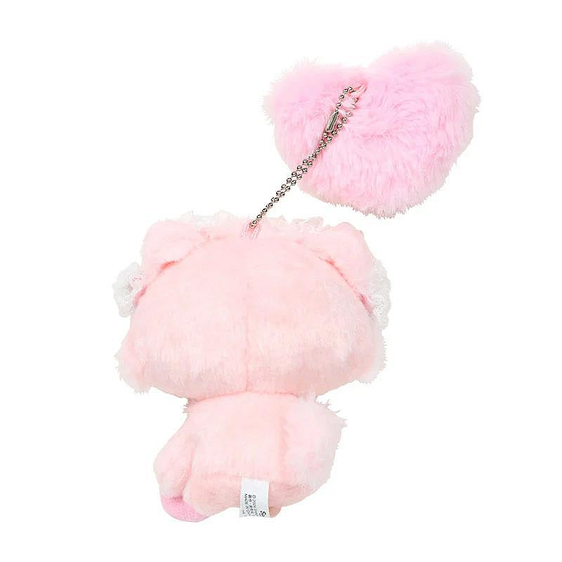 Sanrio | Fluffy Heart Design | Honey Cute Mascot Holder Sugar Bunny Shirosa