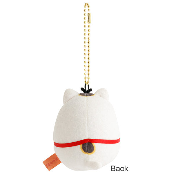 San-X | Rilakkuma Regional Maneki-neko (Lucky Cat) Kiiroitori Hanging Plush Toy