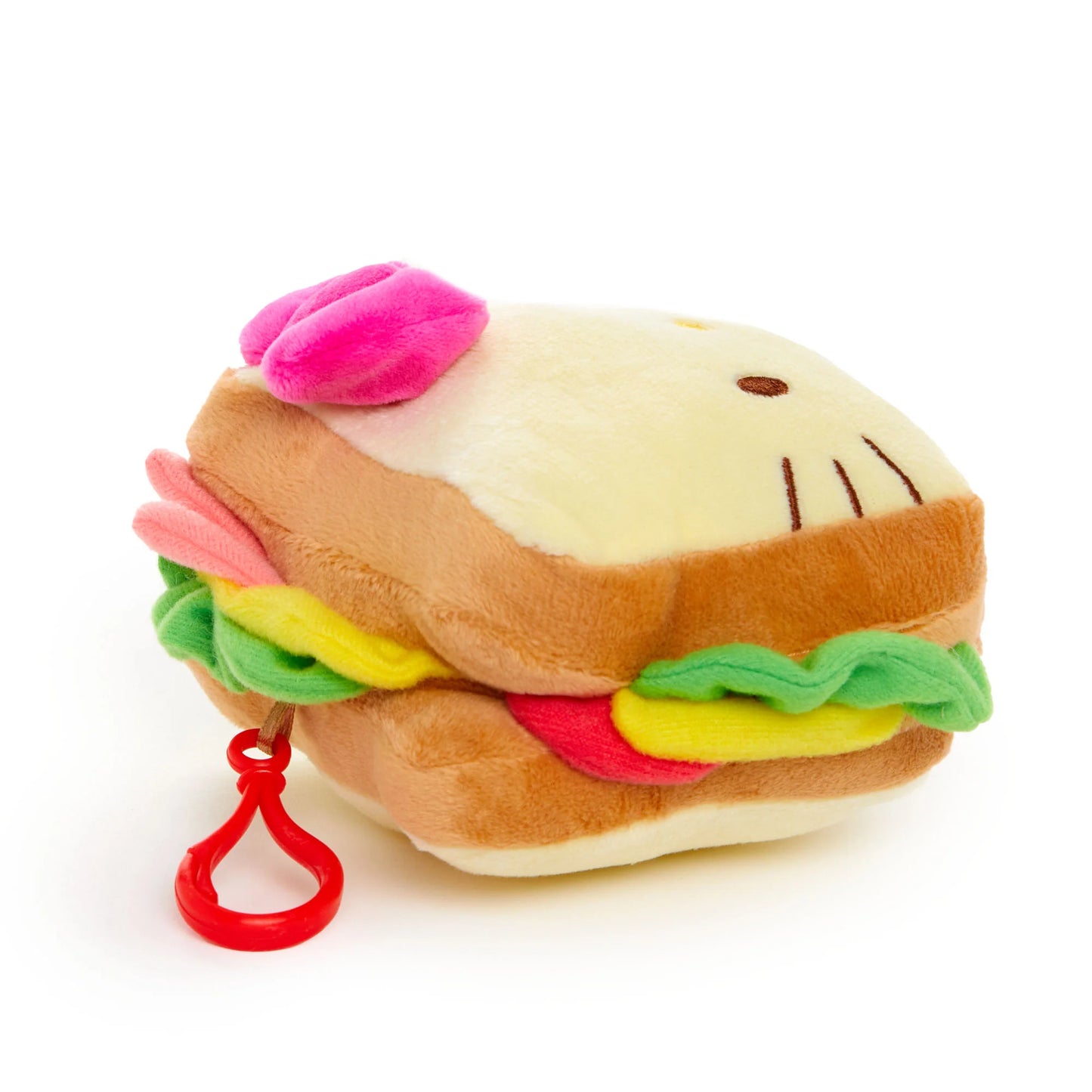 Sanrio US | Hello Kitty Plush Mascot Clip - Sandwich