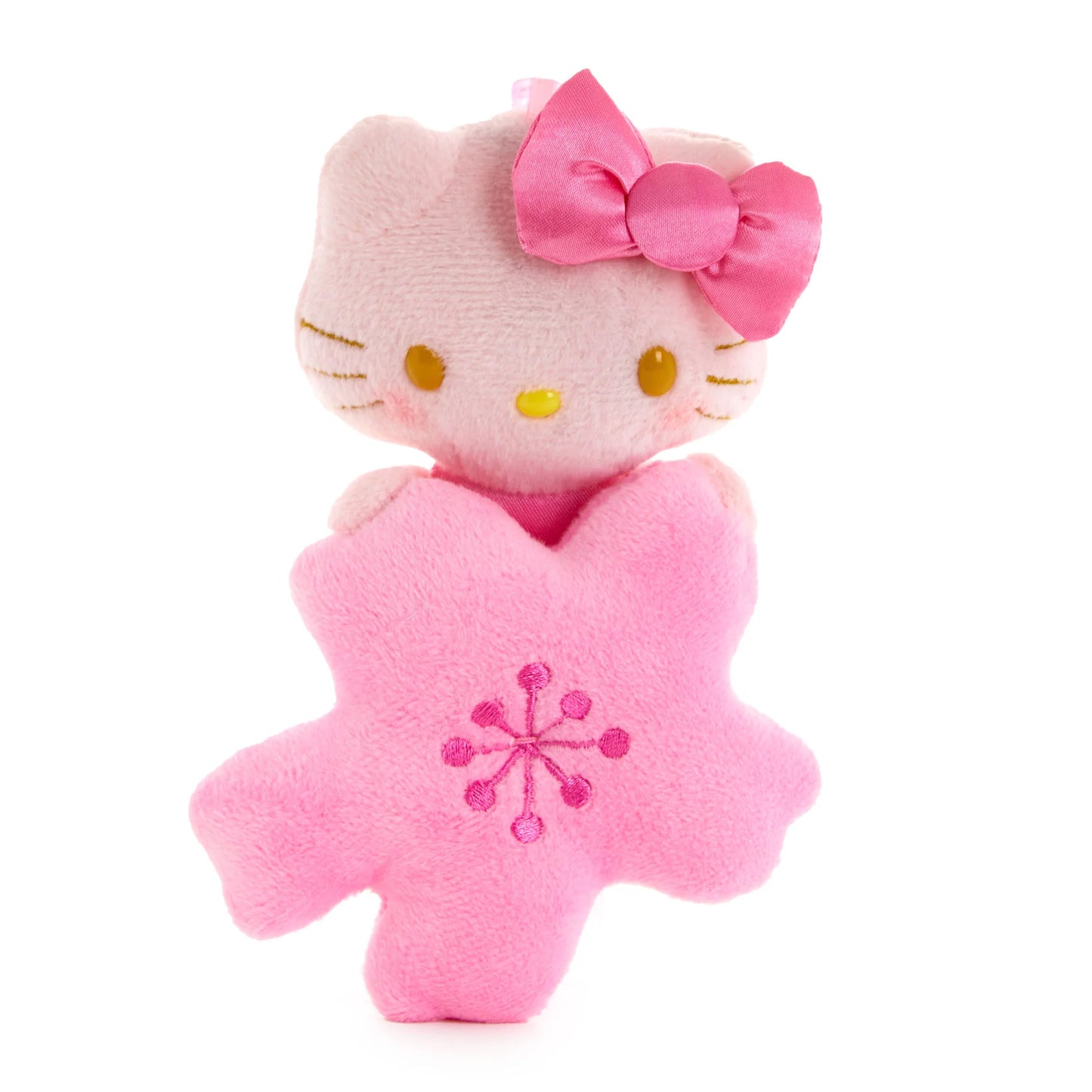 Sanrio US | Blushing Sakura Series - Hello Kitty Plush Mascot Clip
