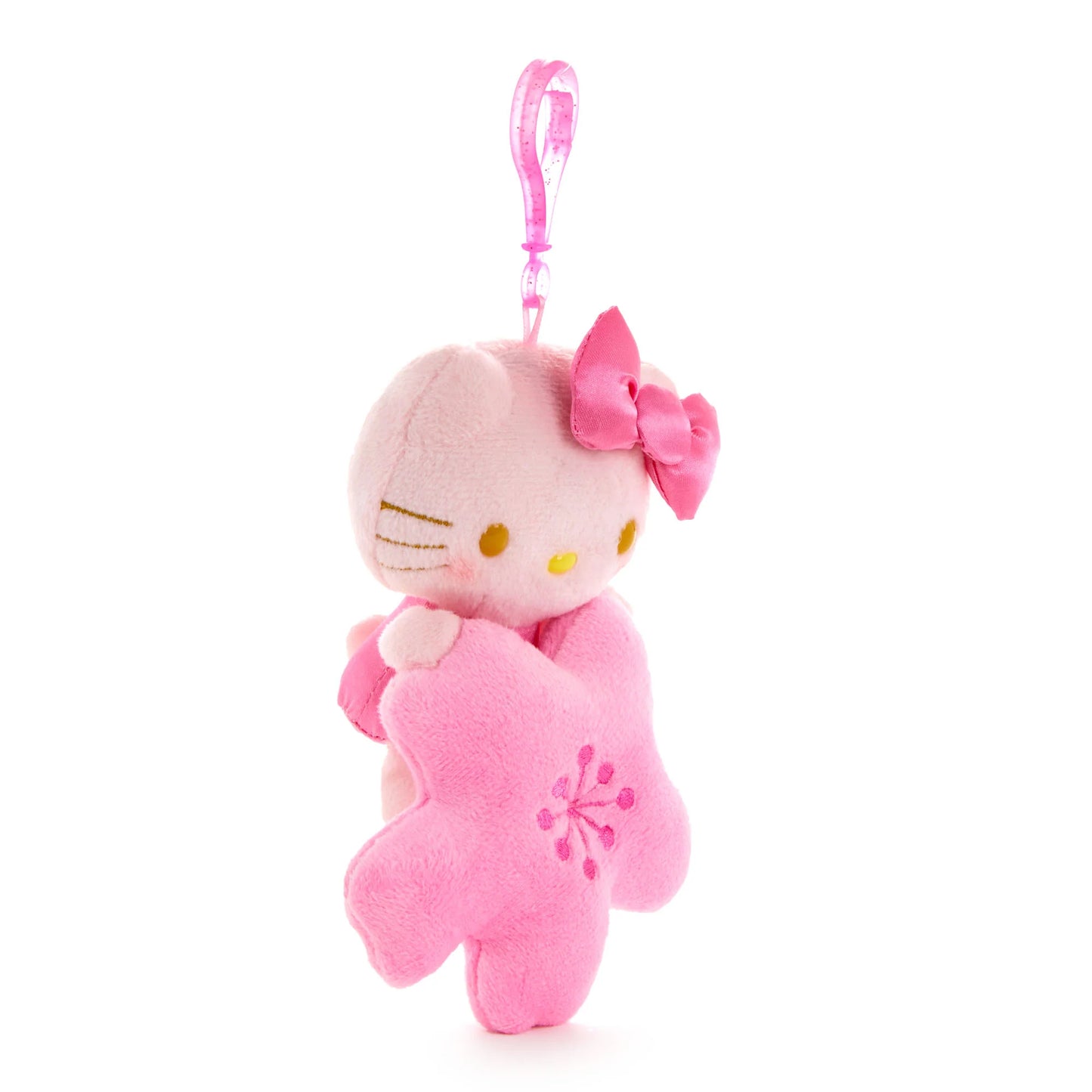 Sanrio US | Blushing Sakura Series - Hello Kitty Plush Mascot Clip