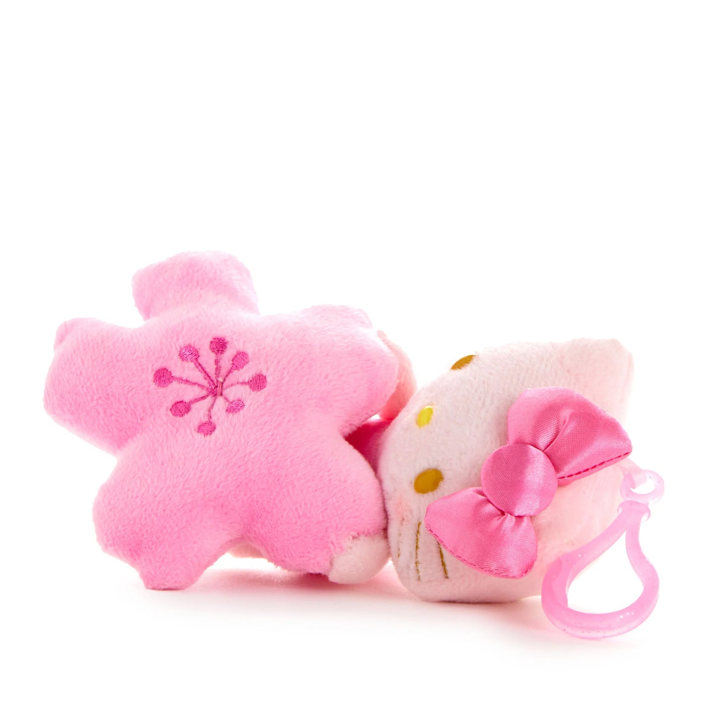 Sanrio US | Blushing Sakura Series - Hello Kitty Plush Mascot Clip