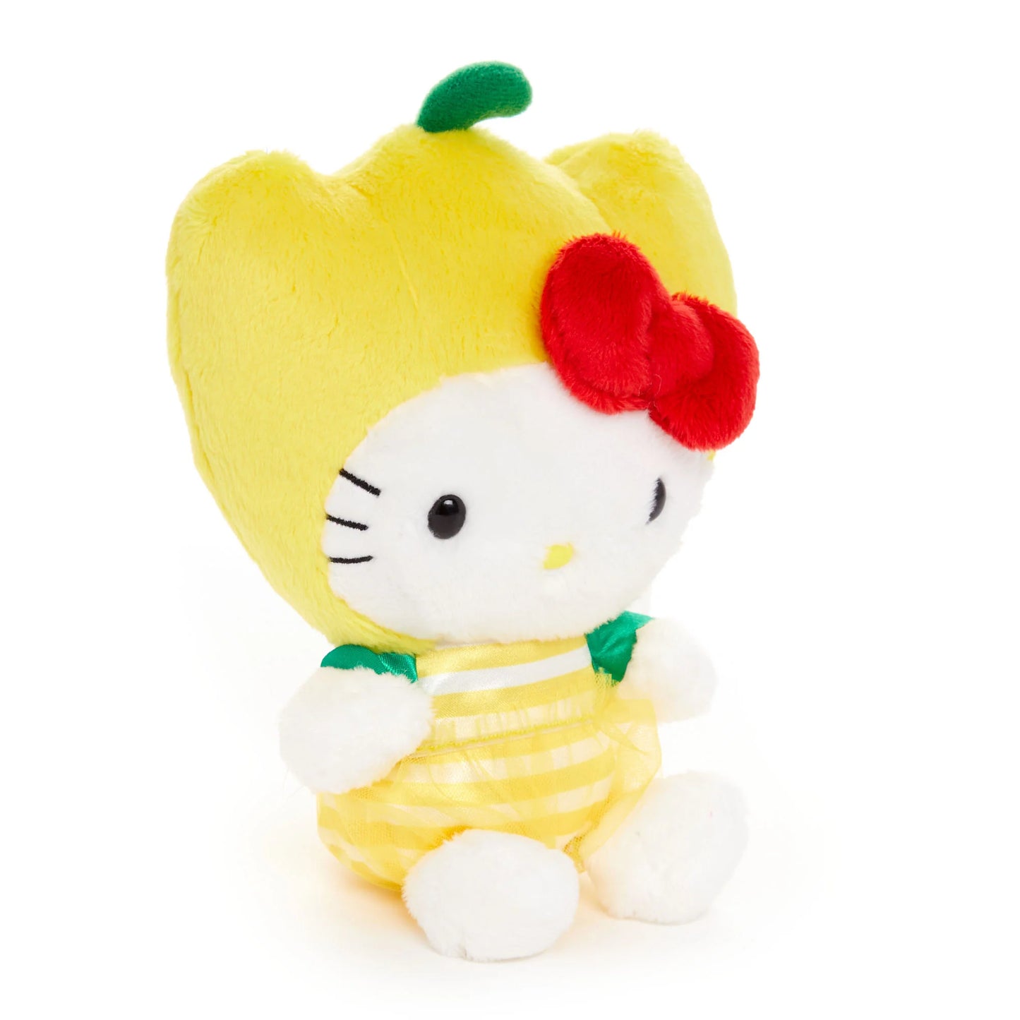 Sanrio US | Fruit & Veggie Series - Hello Kitty Pepper Bean Doll Plush