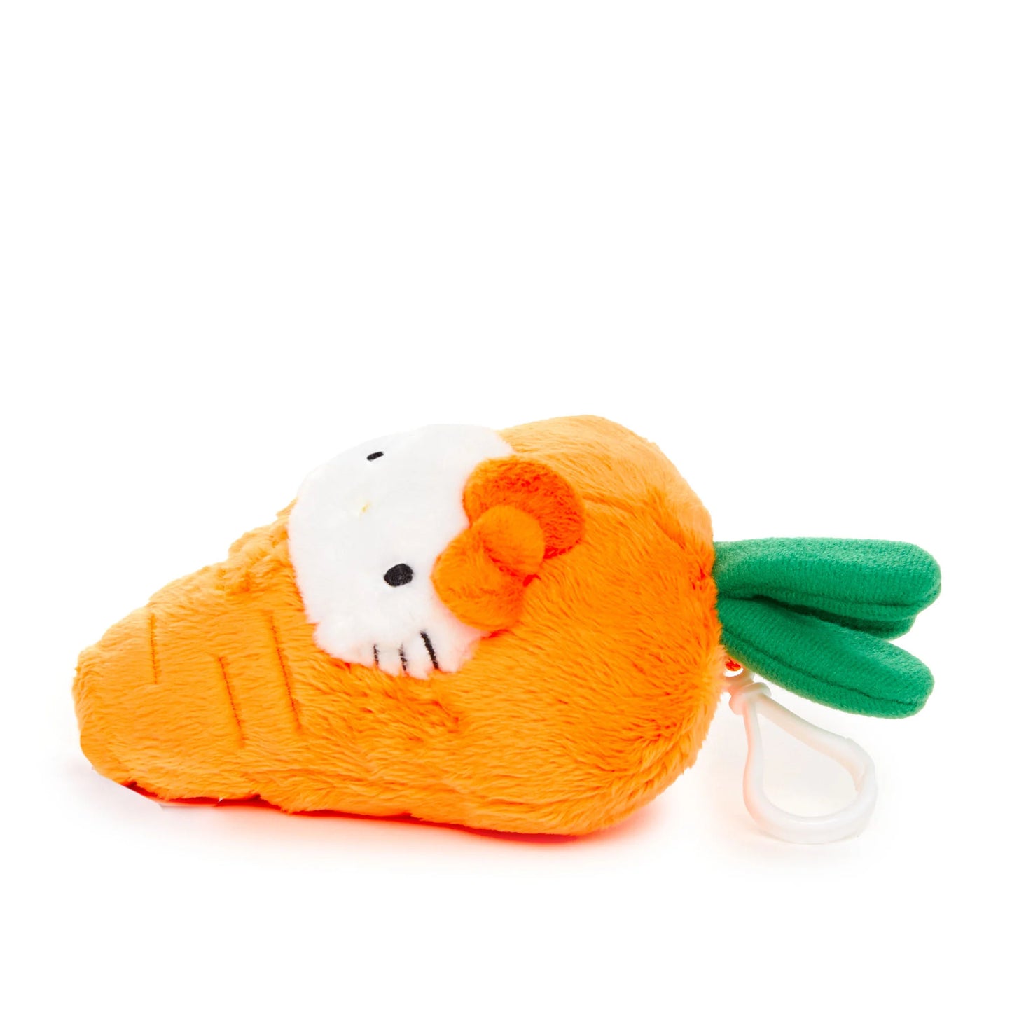 Sanrio US | Fruit & Veggie Series - Hello Kitty Carrot Plush Mascot Clip