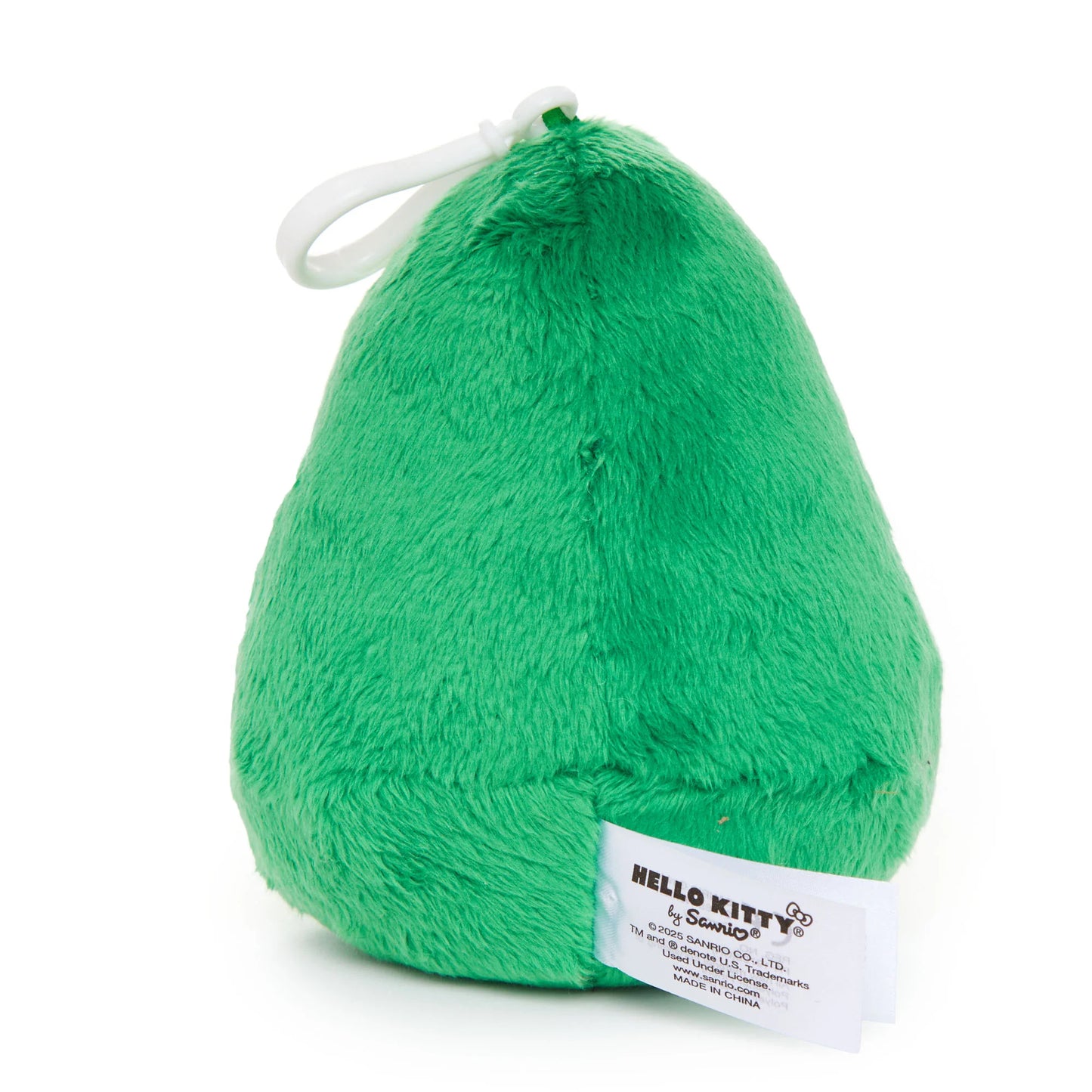 Sanrio US | Fruit & Veggie Series - Hello Kitty Avocado Plush Mascot Clip