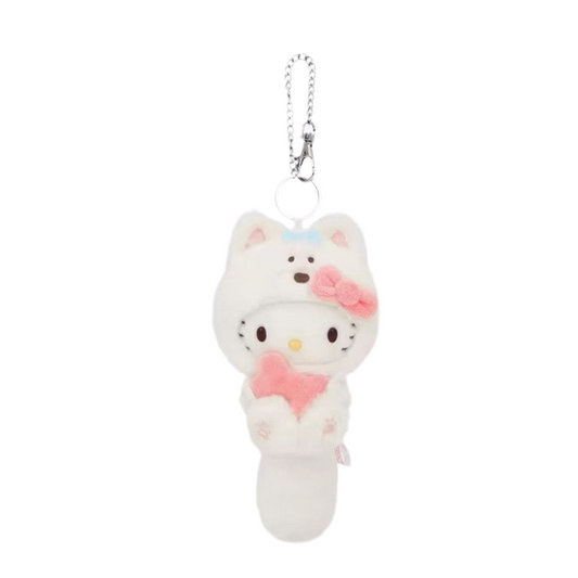 Sanrio CHN | Cotton Dog Series Mascot Plush Keychain - Hello Kitty