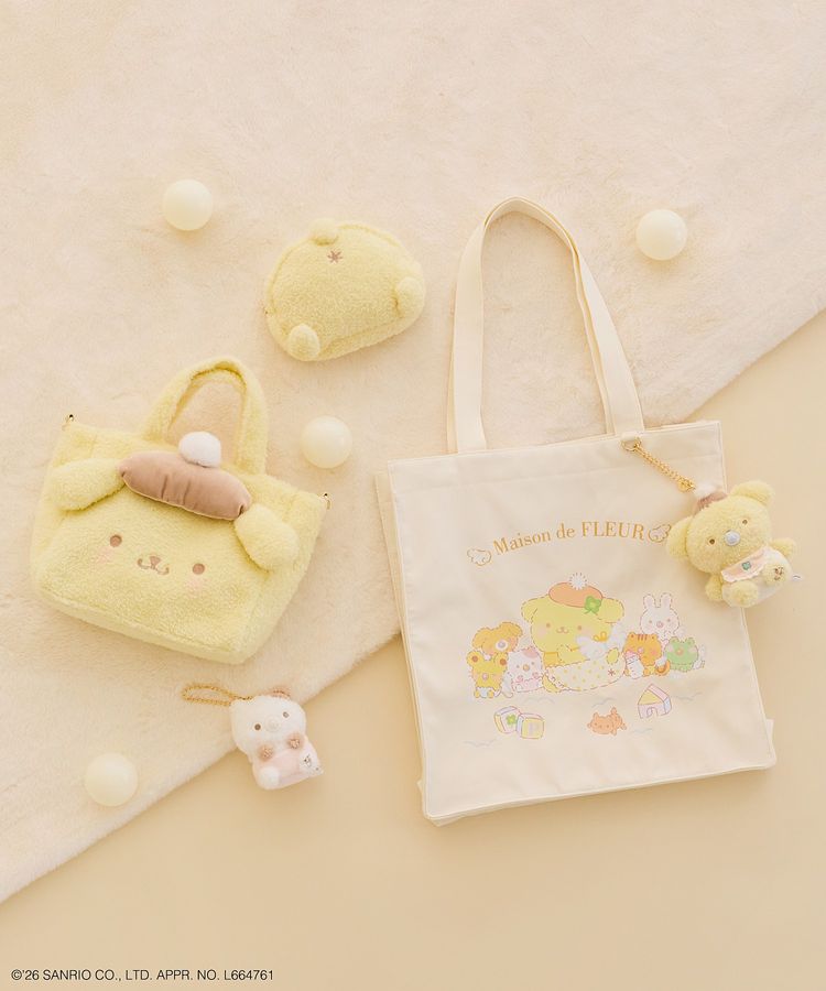 Sanrio | Maison de Fleur x Sanrio Collaboration Pompompurin Birthday Charm - Pompompurin