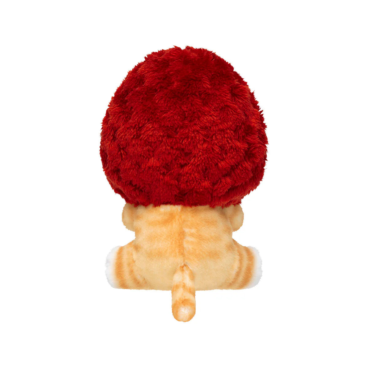 Mofusand | Mofusand MERCI STRAWBERRY Basket Plush Toy - Red