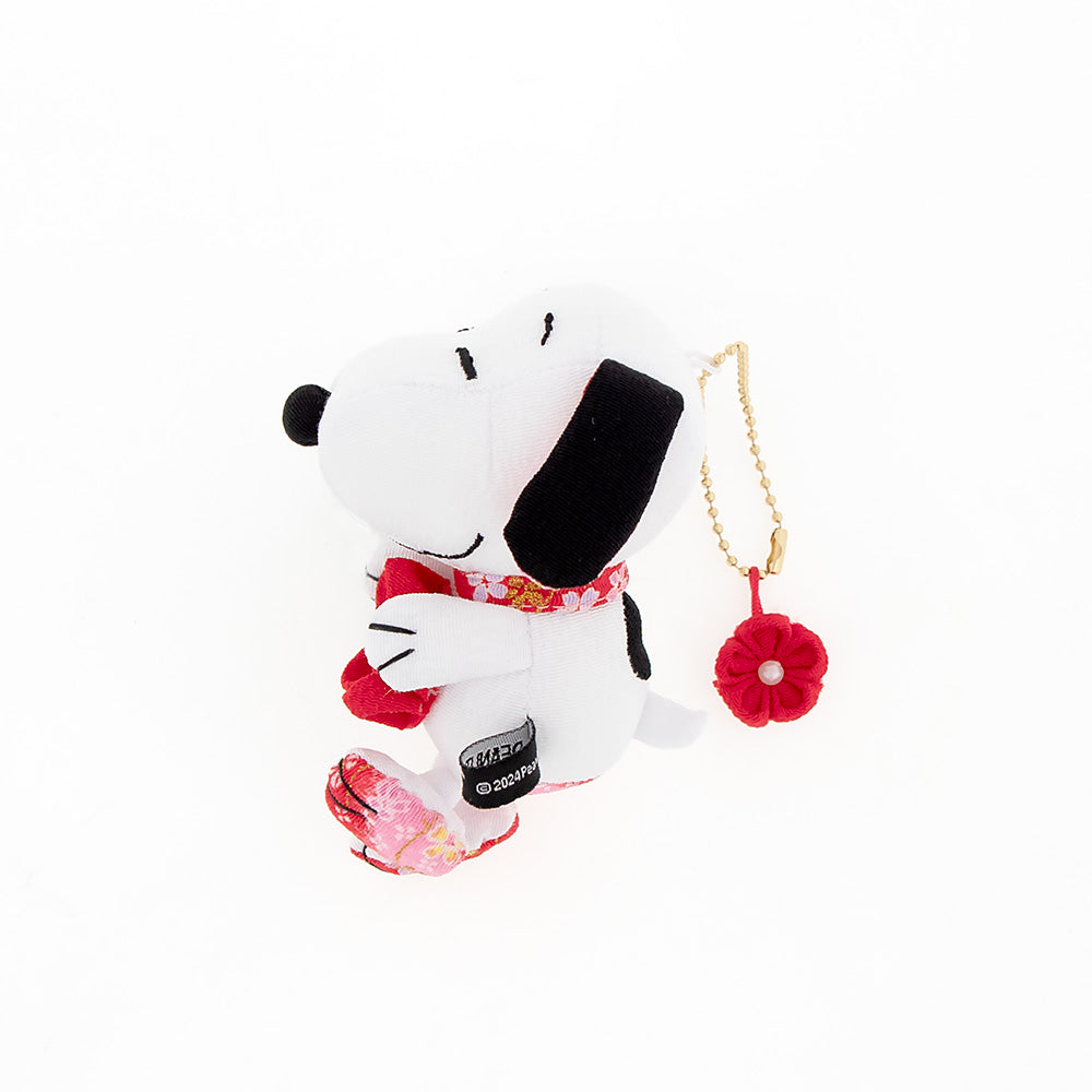 PEANUTS | SNOOPY CHA-YA Snoopy Teahouse Chirimen Mascot Holder