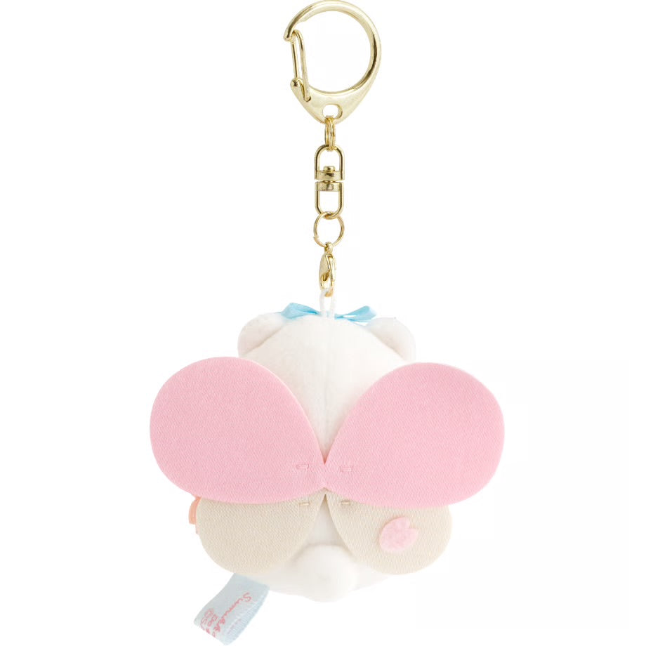 San-X | Sumikko Gurashi Shido Cherry Blossom Fairy Hanging Plush Toy - Polar Bear