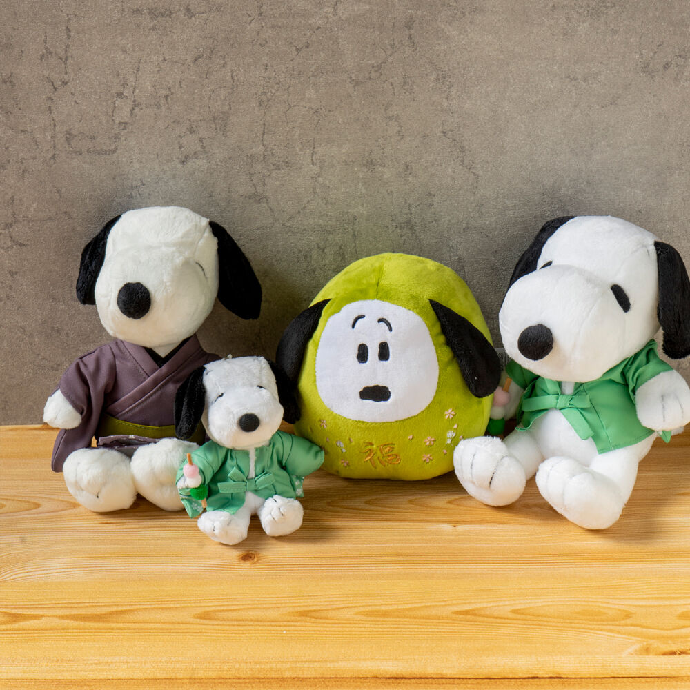 PEANUTS | SNOOPY CHA-YA Snoopy Daruma Snoopy Plush (S)