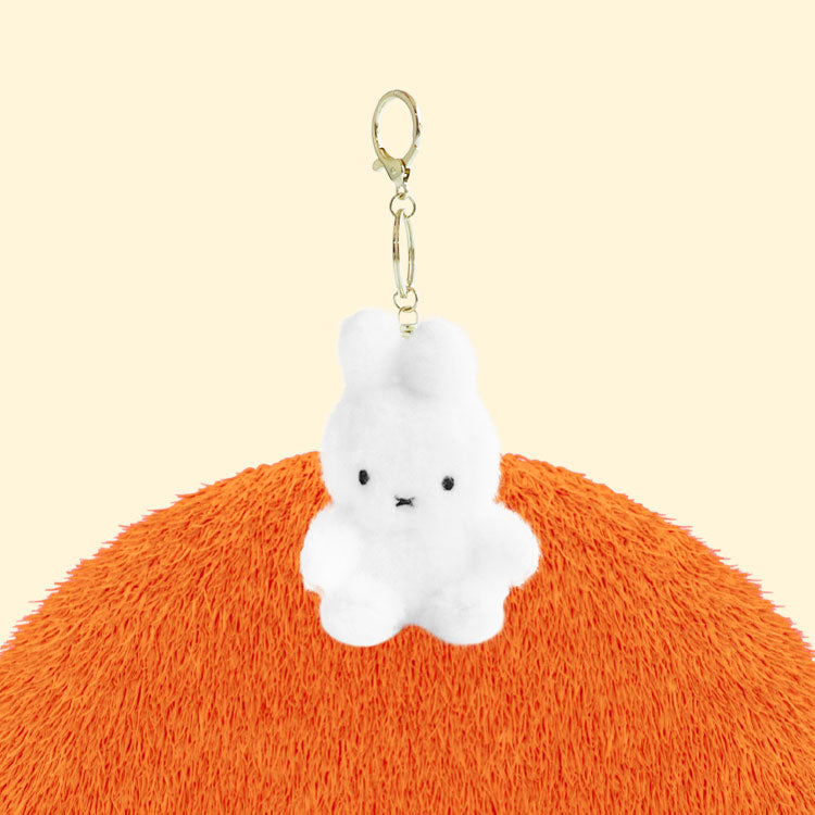 Miffy Korea | Miffy Sitting Creamy Plush Keyring