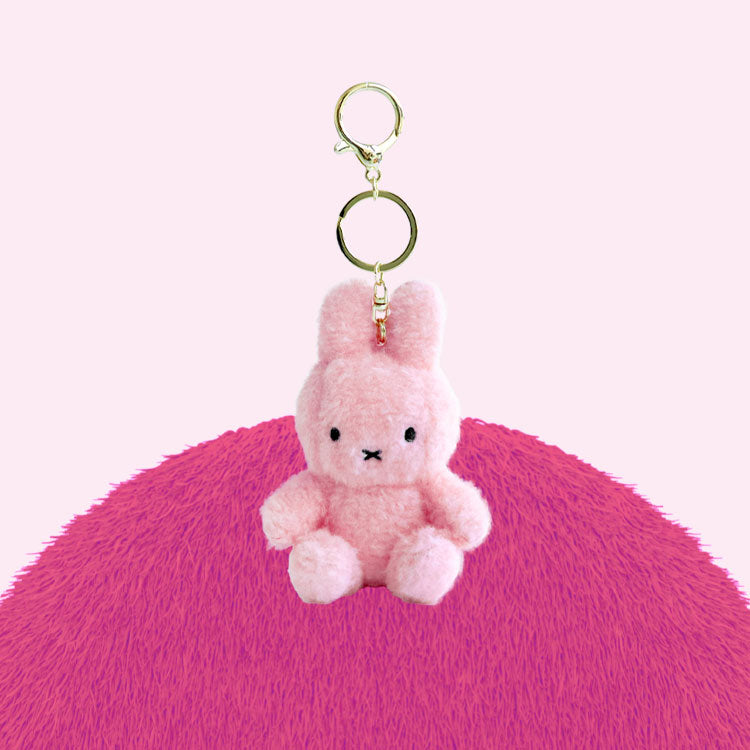 Miffy Korea | Miffy Sitting Creamy Plush Keyring