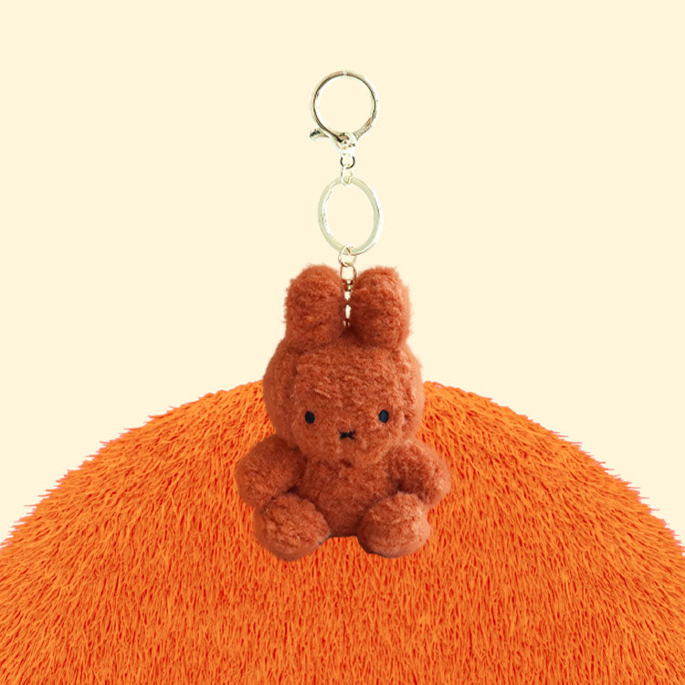 Miffy Korea | Miffy Sitting Creamy Plush Keyring