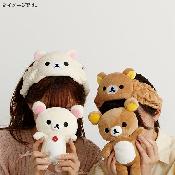 San-X | Rilakkuma BIG Face Hair Band - Korilakkuma CM55804