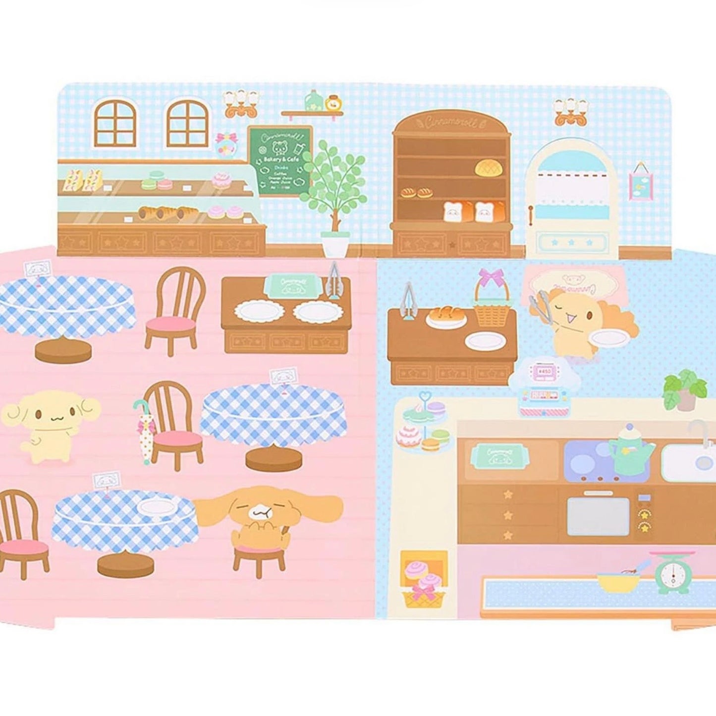 Sanrio | Sanrio Characters Playable Sticker Set - Cinnamoroll