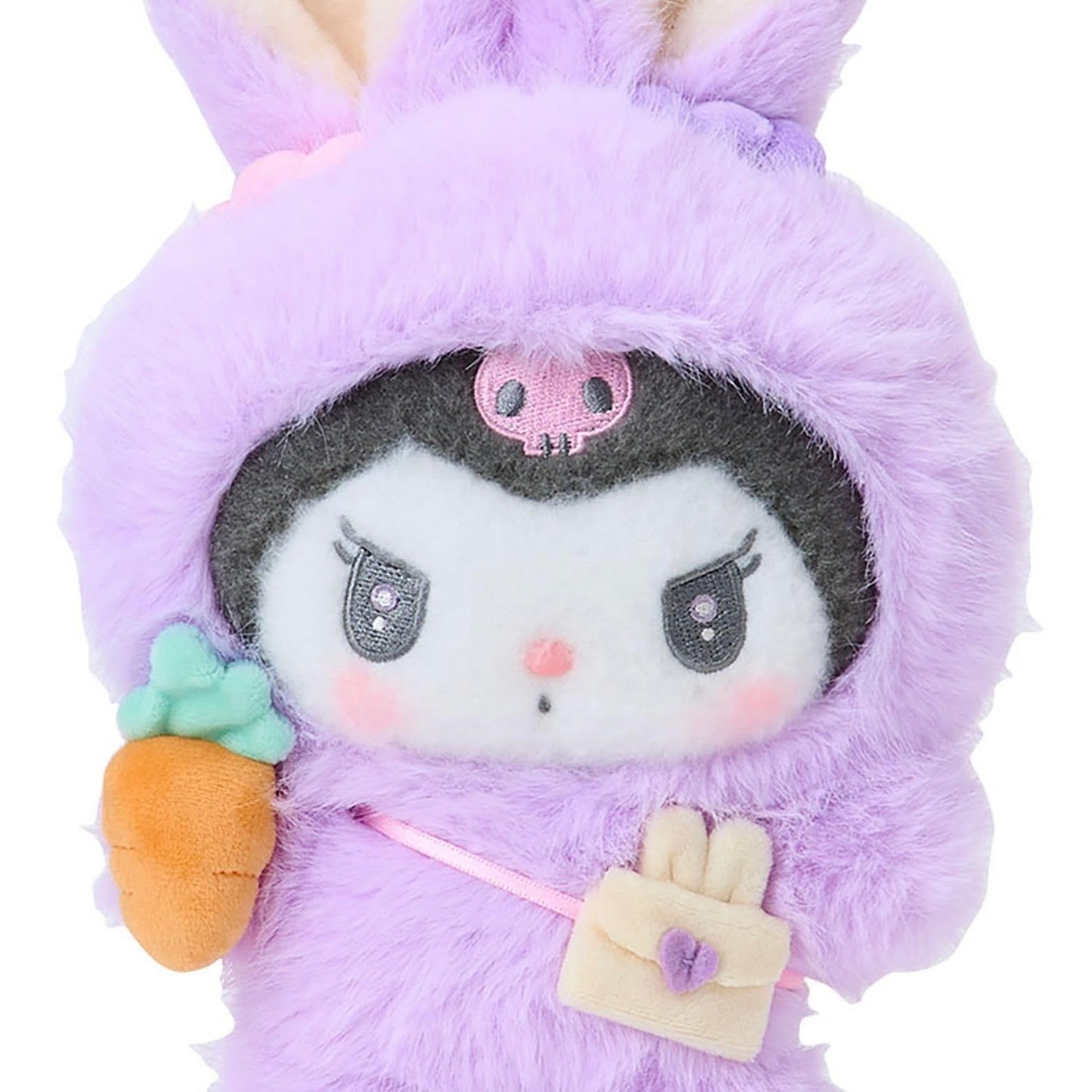 Sanrio | Sanrio Characters Fluffy Rabbit Plush Toy - Kuromi