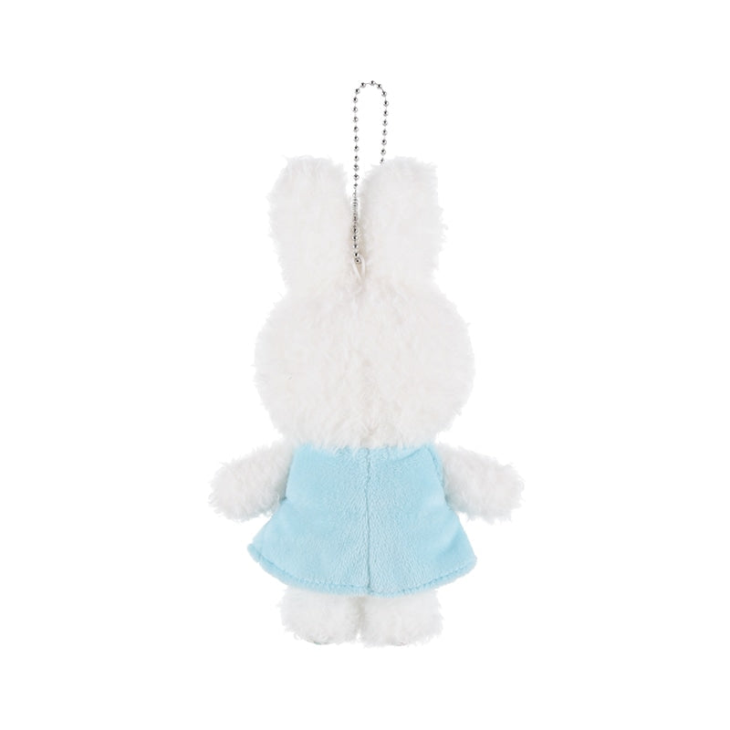 Miffy | Flower Miffy Fluffy Mascot Mimosa - Blue