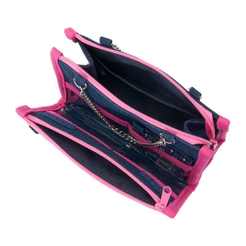Sanrio | Sanrio Characters Munekyun Heisei Girls' Items Denim Pouch - Ushana